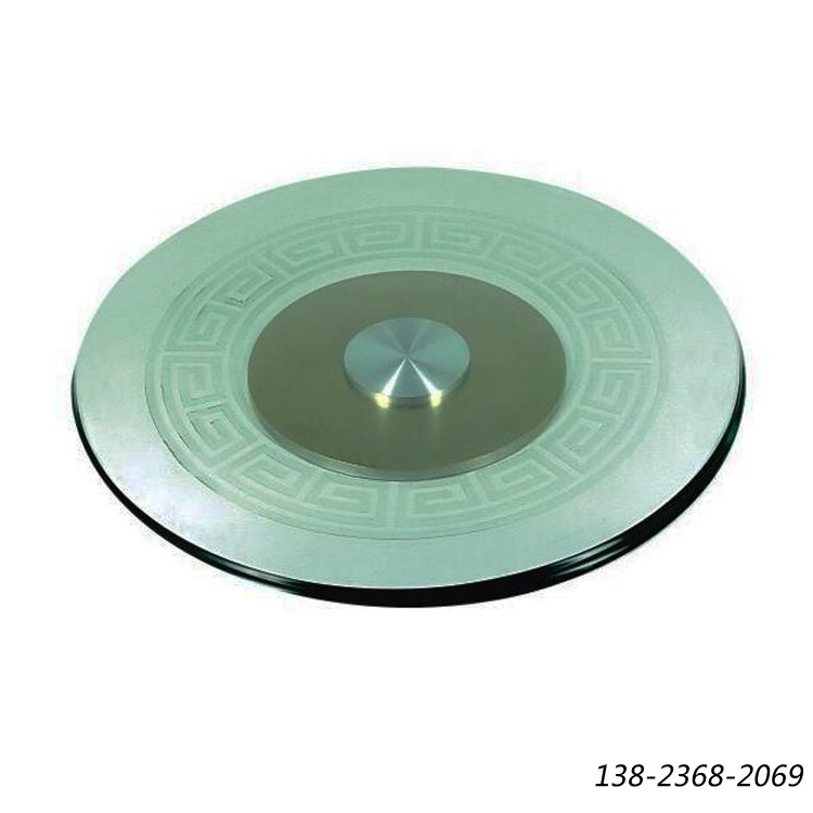 餐桌玻璃轉盤(pán)，鋼化圓桌玻璃圓轉盤(pán)，12mm厚