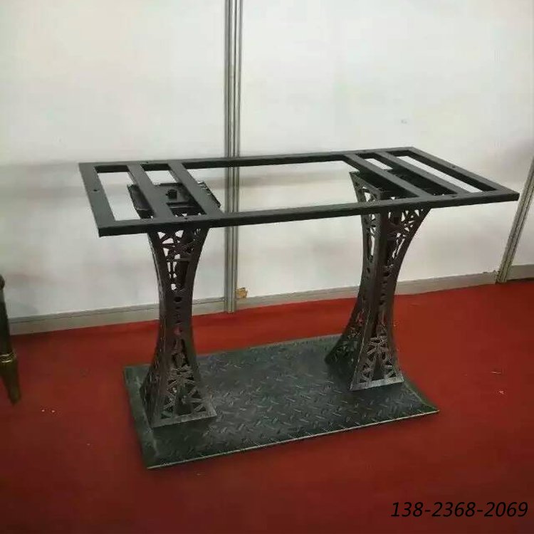 金屬桌腳，個(gè)性連體桌腳，餐桌腳批發(fā)