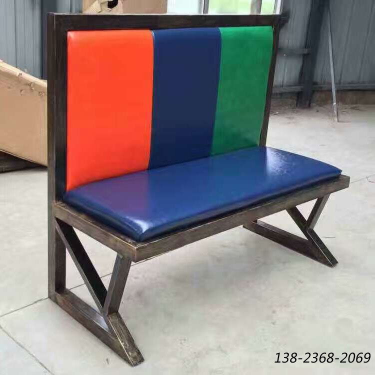 鐵藝沙發(fā)，做舊卡座沙發(fā)