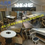 大理石火鍋桌|之海銀海記大亞灣店！